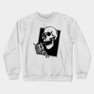 Golden Rule Never Expect Best Skull Crewneck Sweatshirt